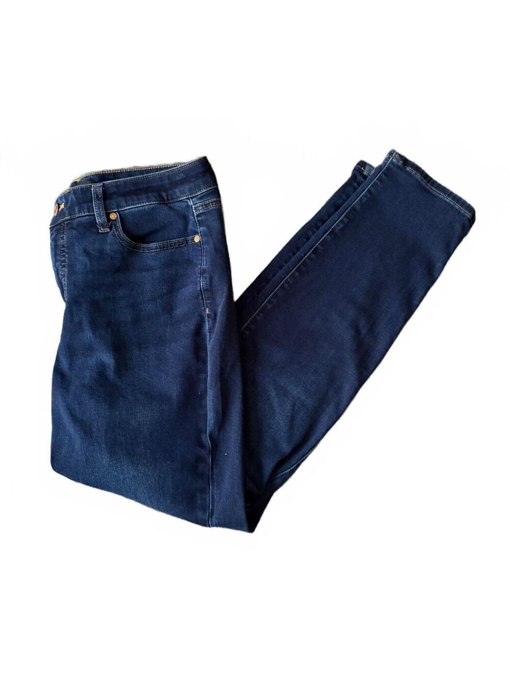 Talbots Slim Ankle Women's Denim Jeans Size 8 Streetwear Cropped Urban City Chic